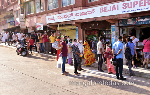 mangalore lockdown shopping